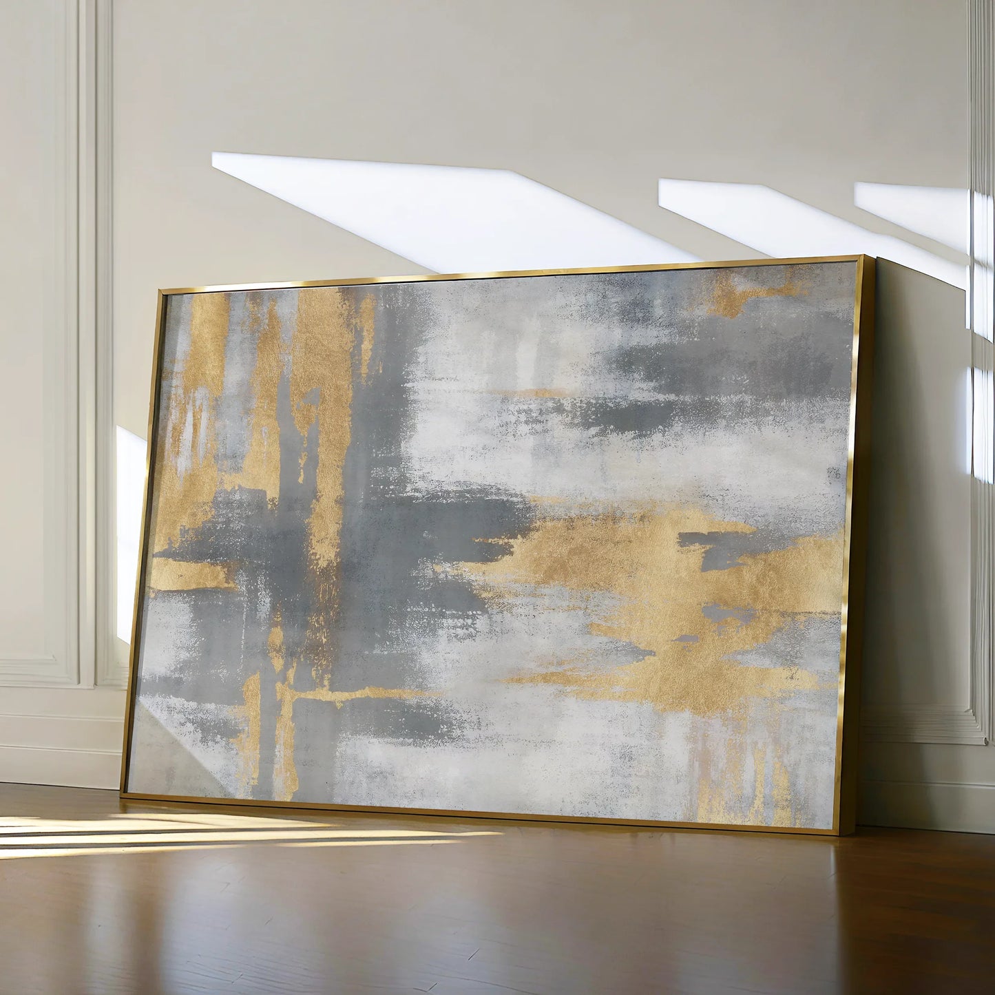 Abstract Canvas Wall Art WAD003-A 90 x 60 cm / Stretched on hidden frame