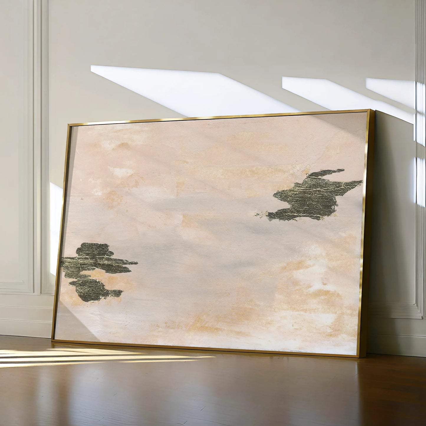 Abstract Canvas Wall Art WAD004-A 90 x 60 cm / Stretched on hidden frame