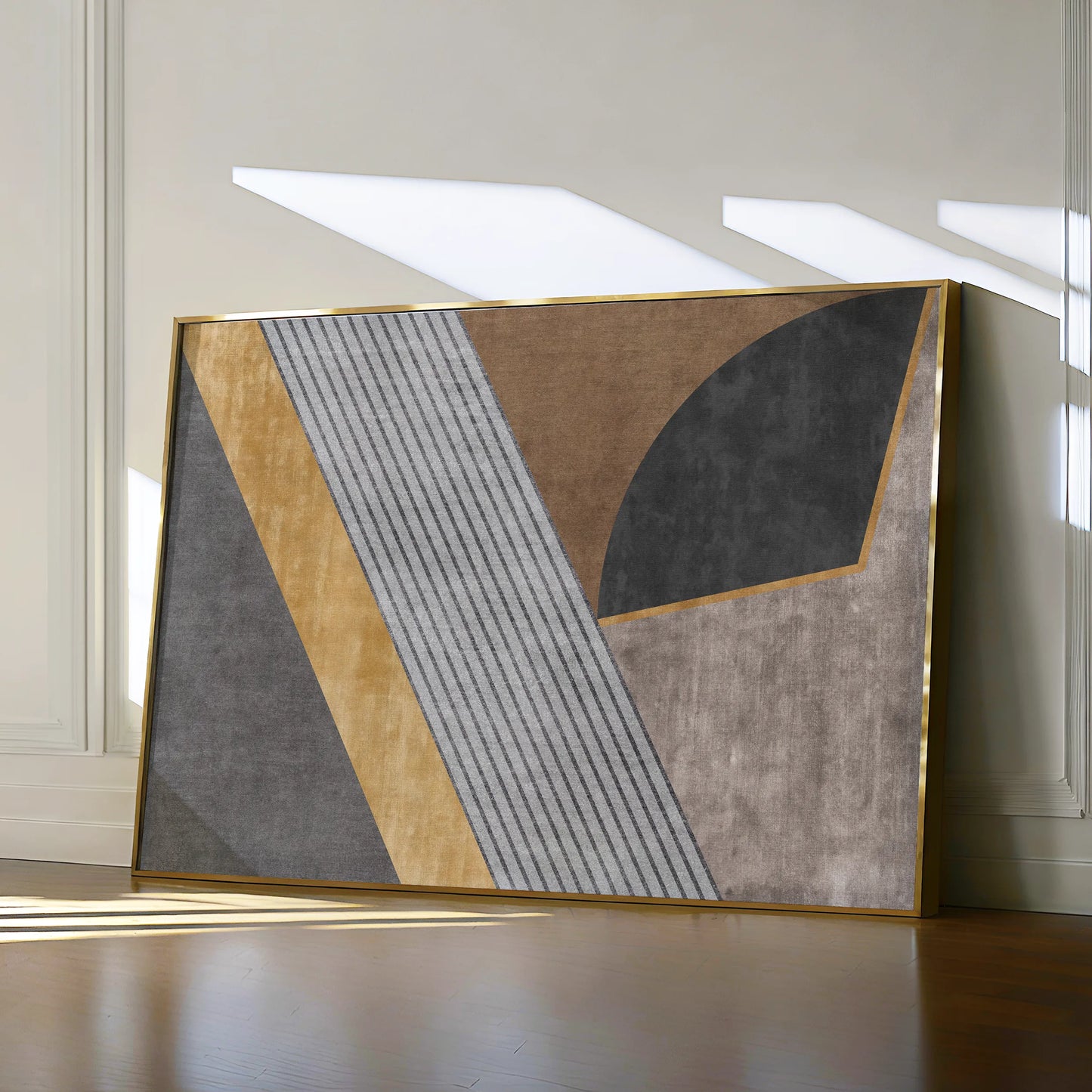 Abstract Canvas Wall Art WAD008-A 90 x 60 cm / Stretched on hidden frame
