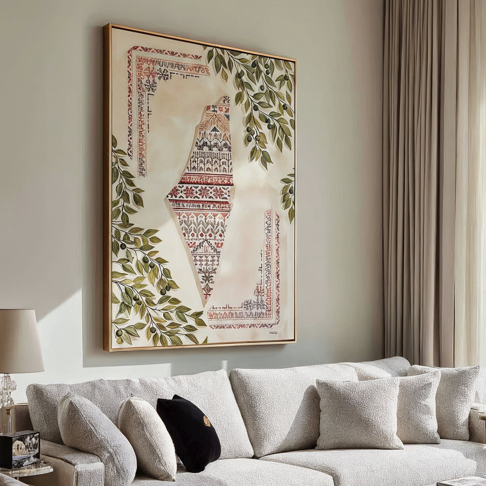 Palestine Canvas Art