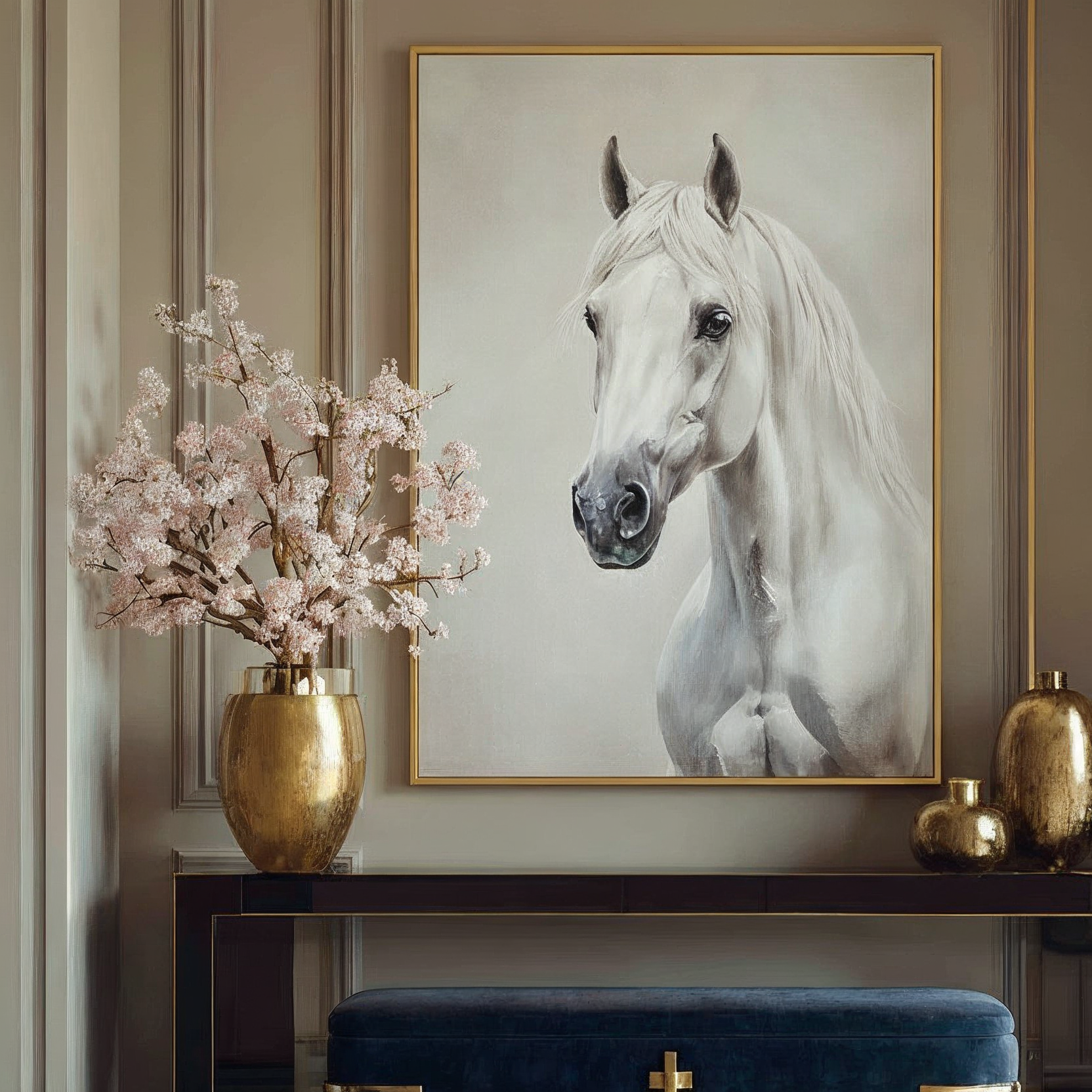 Horses Canvas Art
