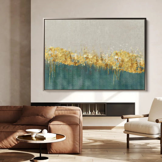 Abstract Canvas Wall Art WAD001-A 90 x 60 cm / Stretched on hidden frame