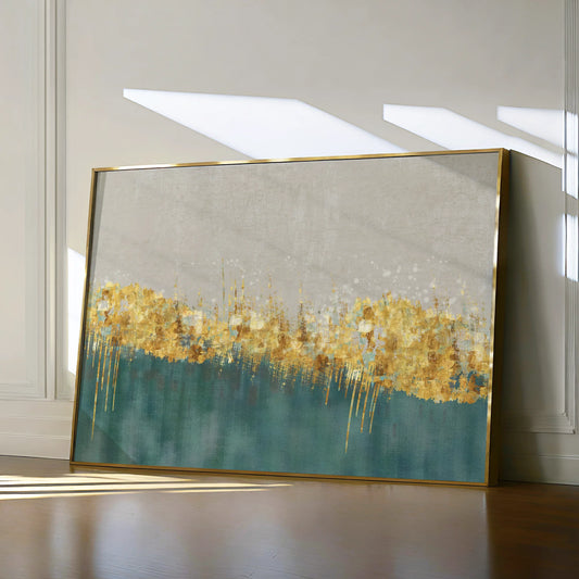 Abstract Canvas Wall Art WAD001-A 90 x 60 cm / Stretched on hidden frame