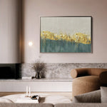 Abstract 001 Canvas Art 60 x 40 cm / Black