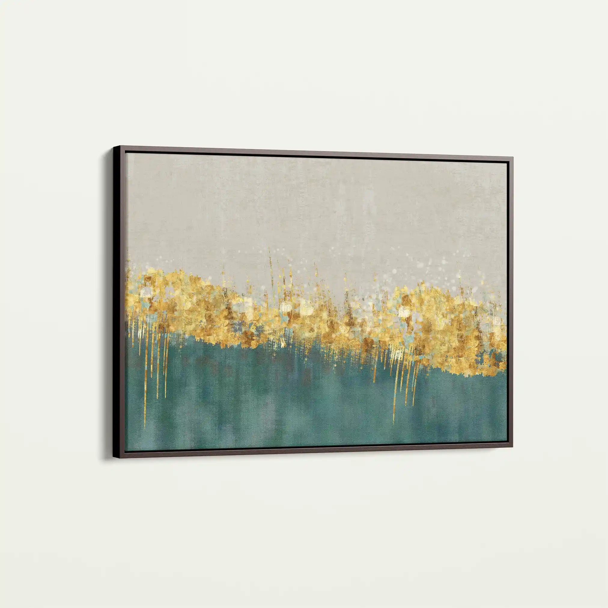 Abstract 001 Canvas Art 60 x 40 cm / Black