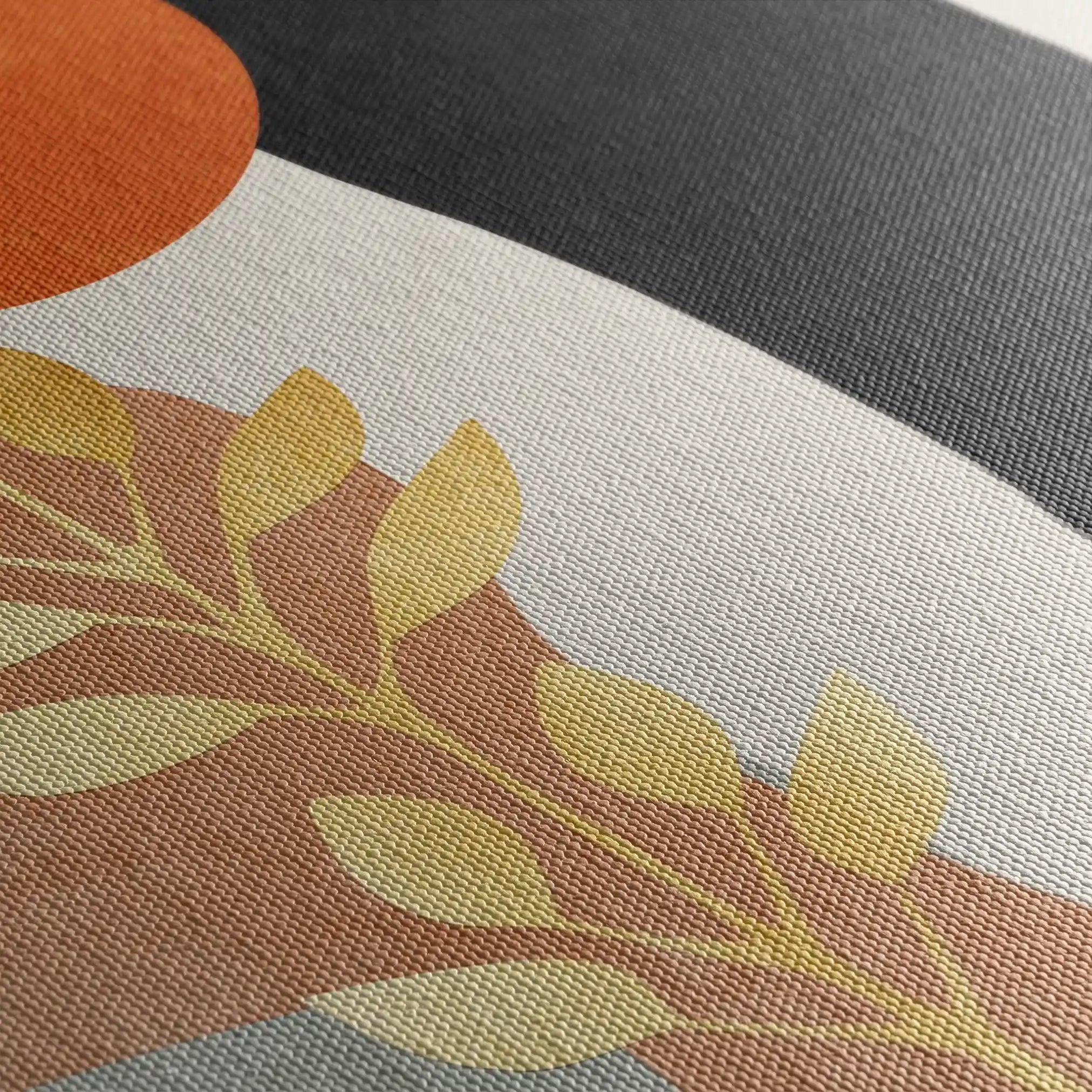 Boho 001 Canvas Art 60 x 40 cm / Black