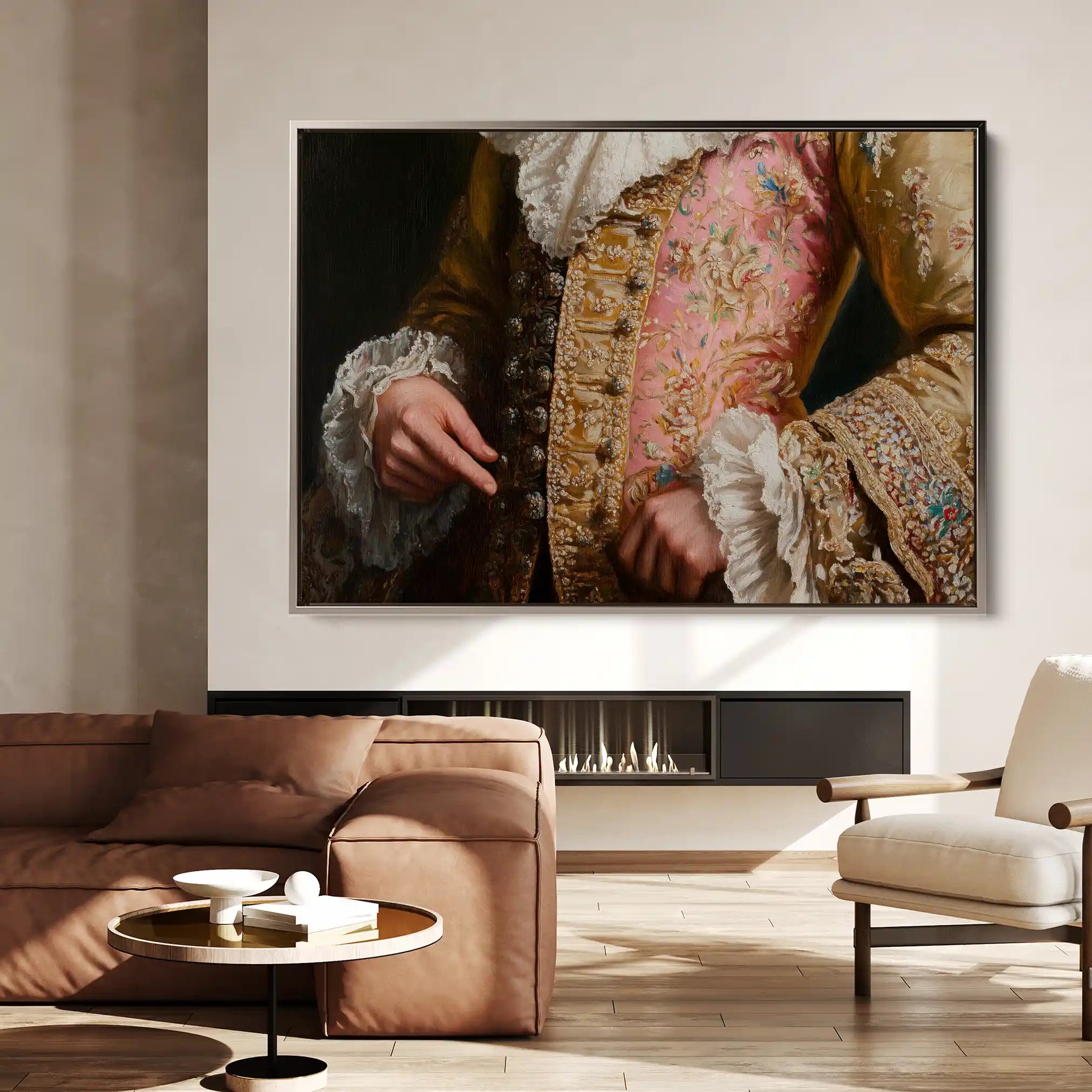 Classic 001 Canvas Art 60 x 40 cm / Black