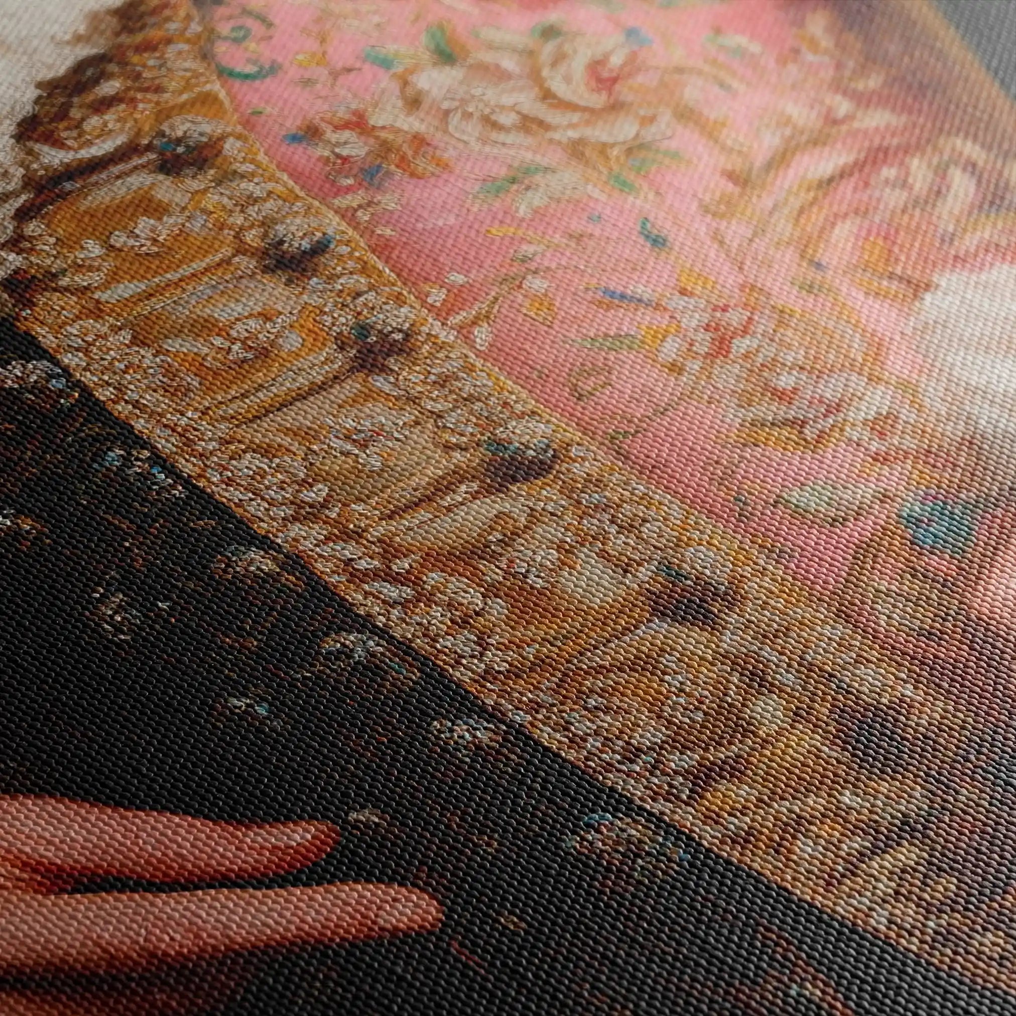 Classic 001 Canvas Art 60 x 40 cm / Black