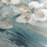 Floral 001 Canvas Art 60 x 40 cm / Black