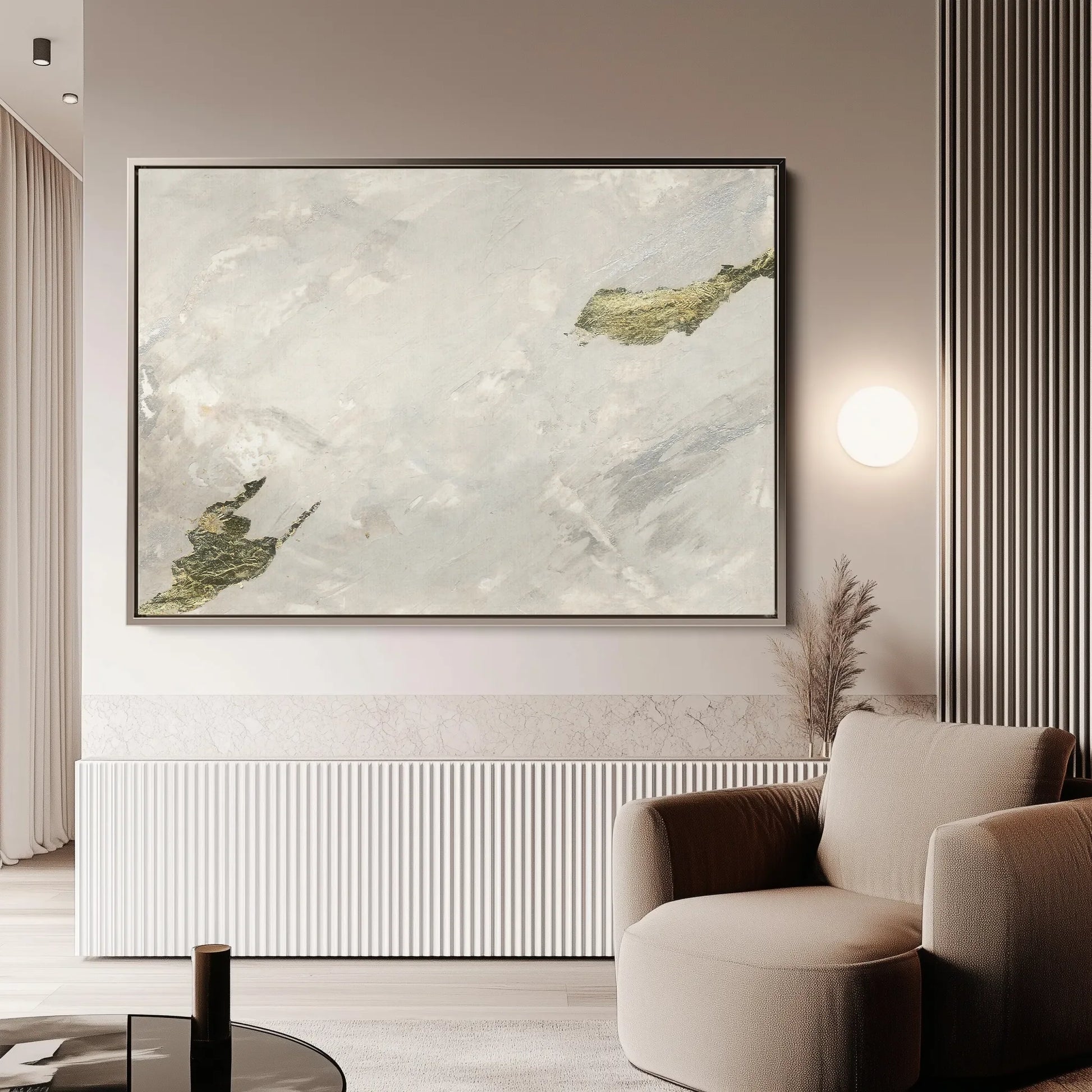 Abstract Canvas Wall Art WAD002-A 90 x 60 cm / Stretched on hidden frame