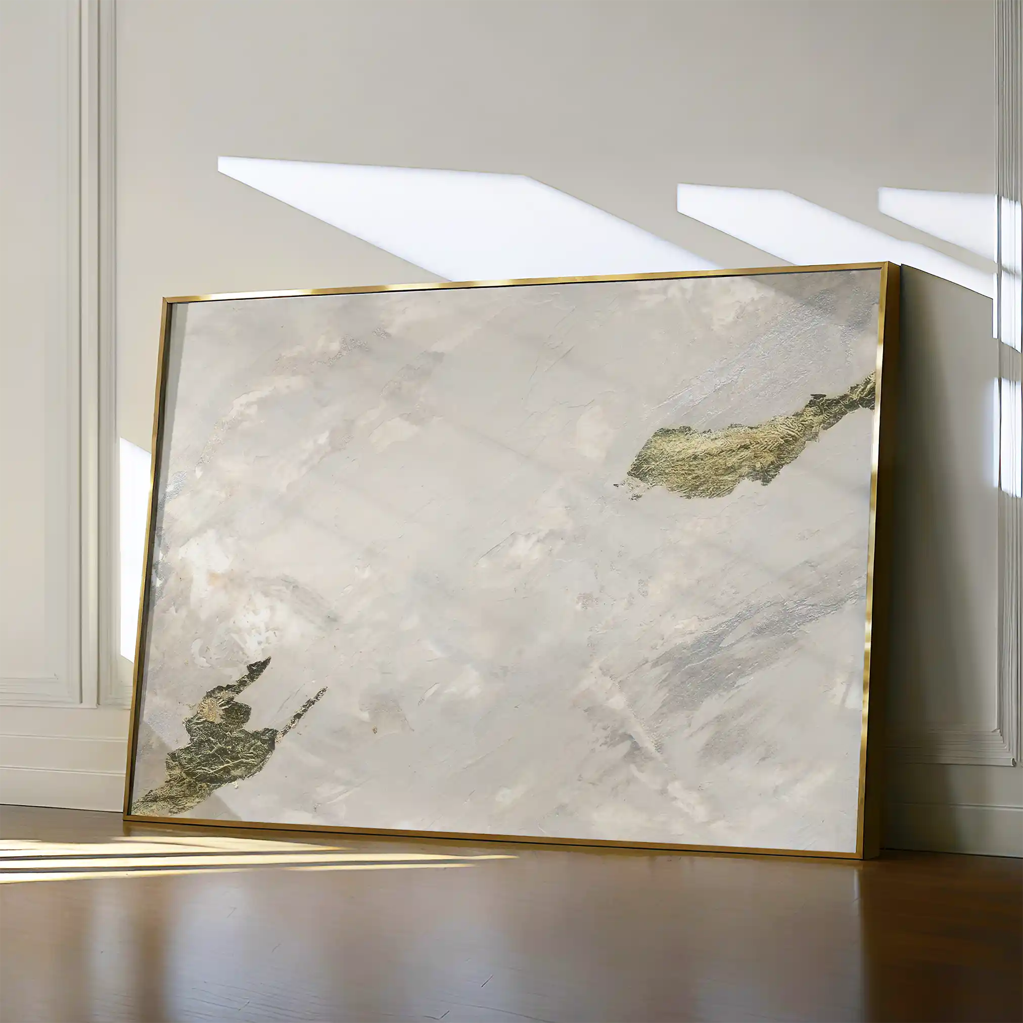 Abstract 002 Canvas Art 60 x 40 cm / Black