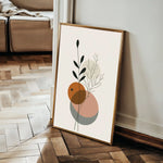 Boho 002 Canvas Art 60 x 40 cm / Black