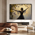 Classic 002 Canvas Art 60 x 40 cm / Black
