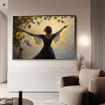 Classic 002 Canvas Art 60 x 40 cm / Black