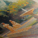 Orientalist 002 Canvas Art 60 x 40 cm / Black