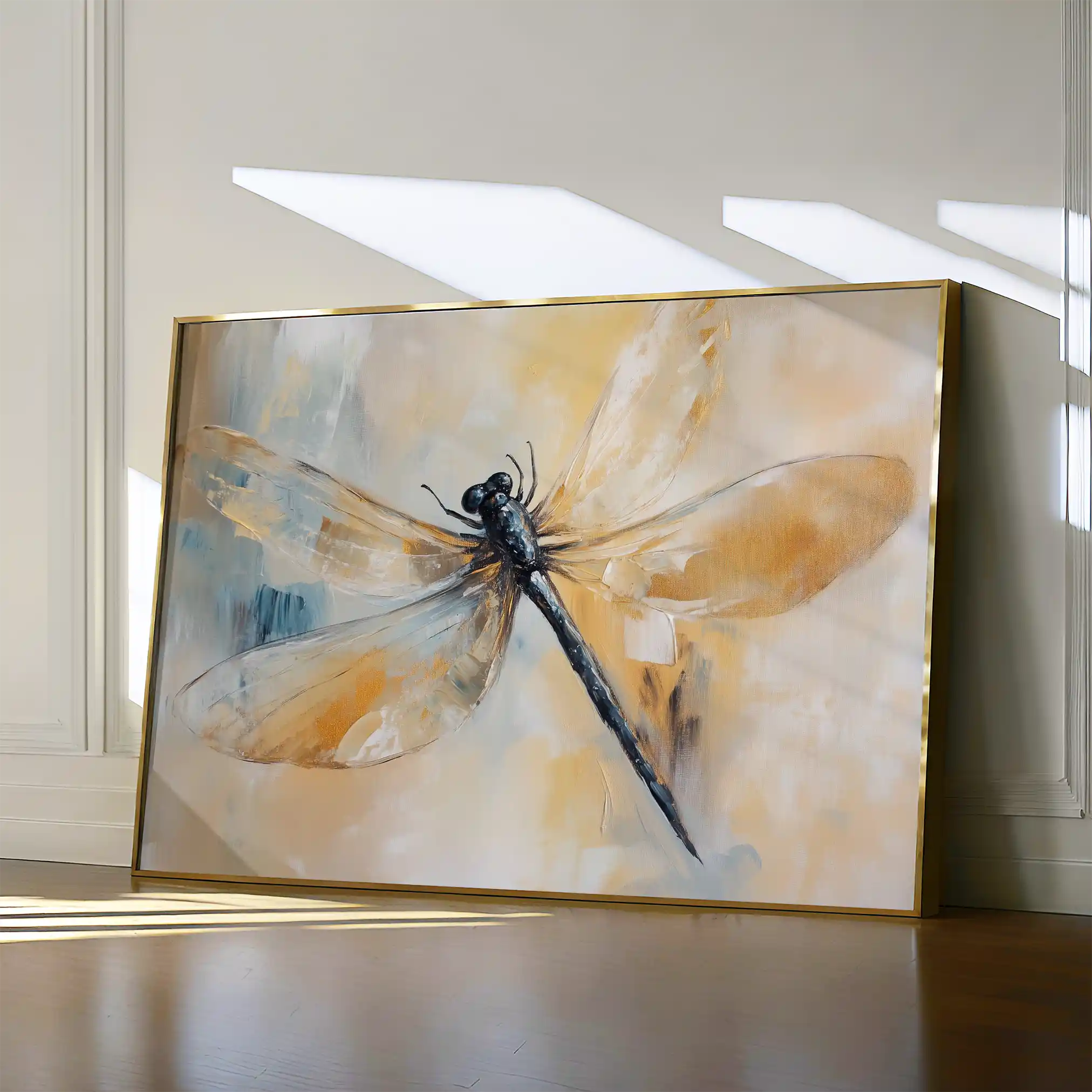 Animals 003 Canvas Art 60 x 40 cm / Black