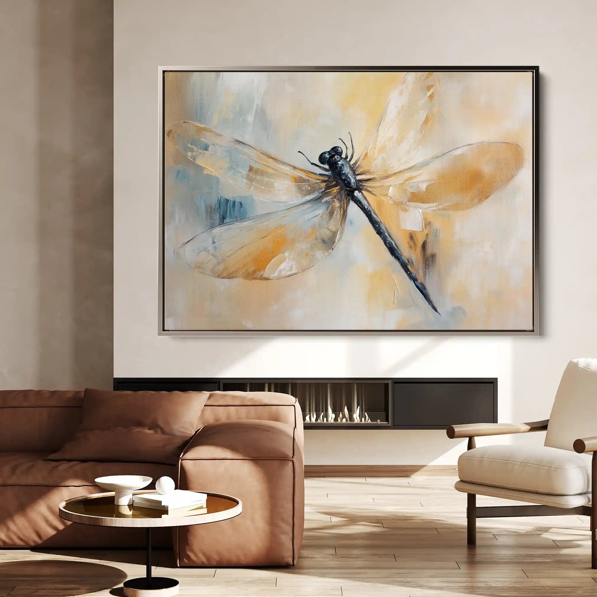 Animals 003 Canvas Art 60 x 40 cm / Black