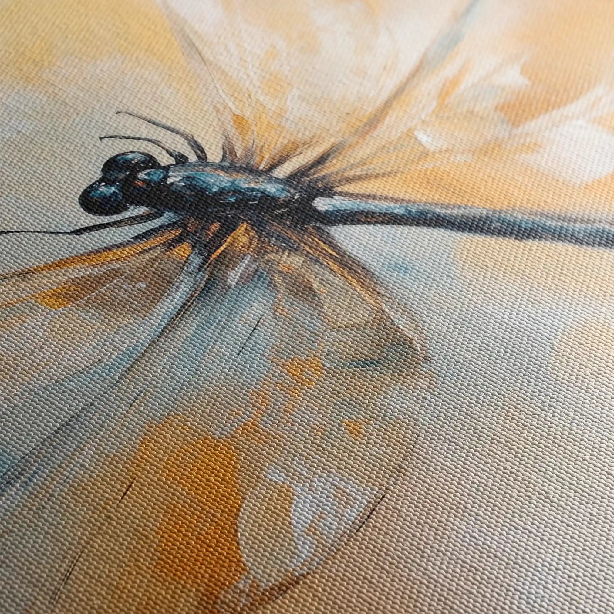 Animals 003 Canvas Art 60 x 40 cm / Black