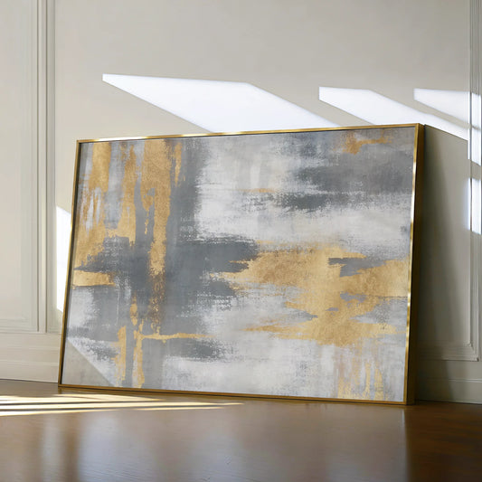 Abstract Canvas Wall Art WAD003-A 90 x 60 cm / Stretched on hidden frame