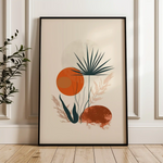 Boho 003 Canvas Art 60 x 40 cm / Black