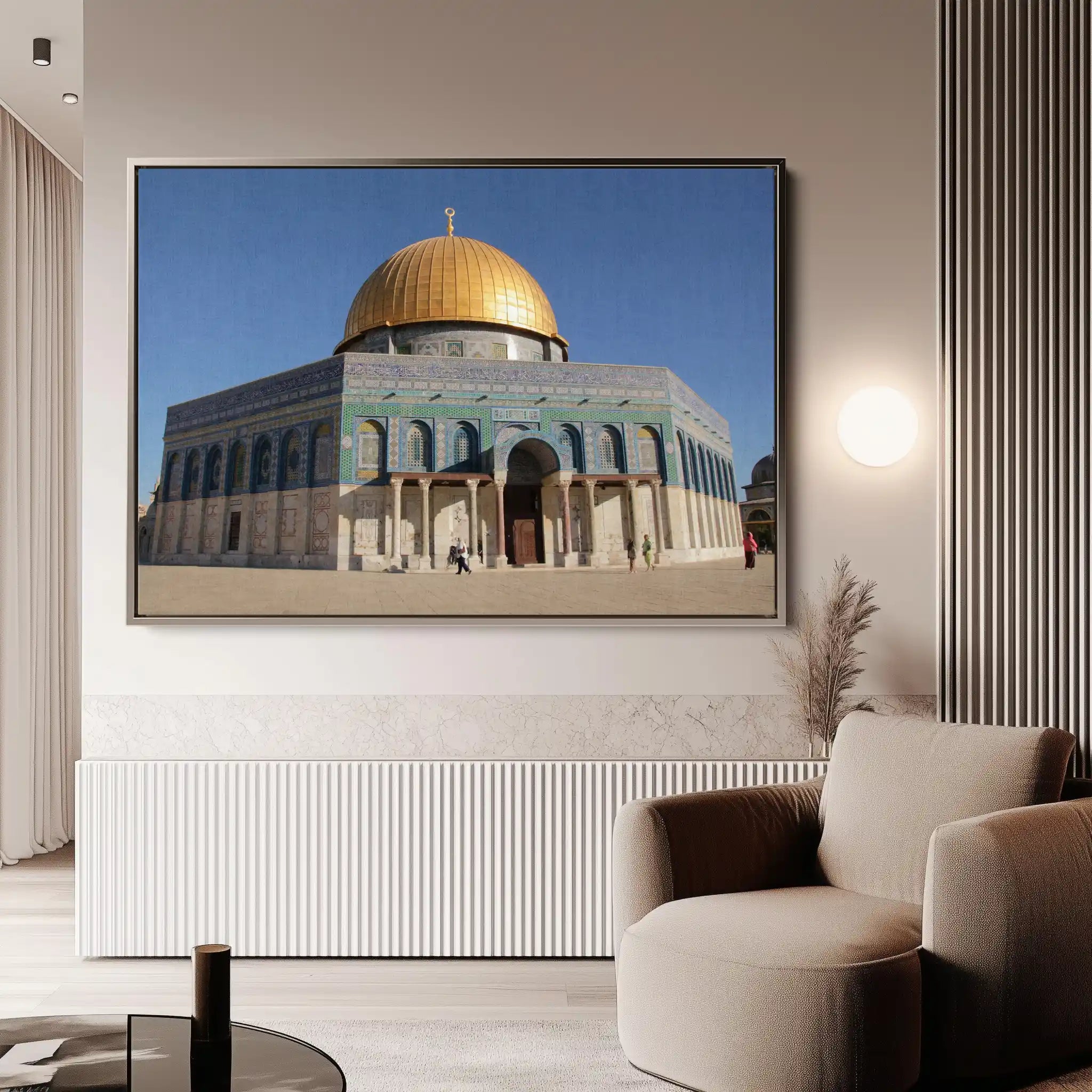 Palestine 003 Canvas Art 60 x 40 cm / Black