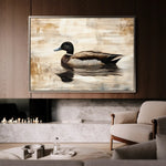 Animals 004 Canvas Art 60 x 40 cm / Black