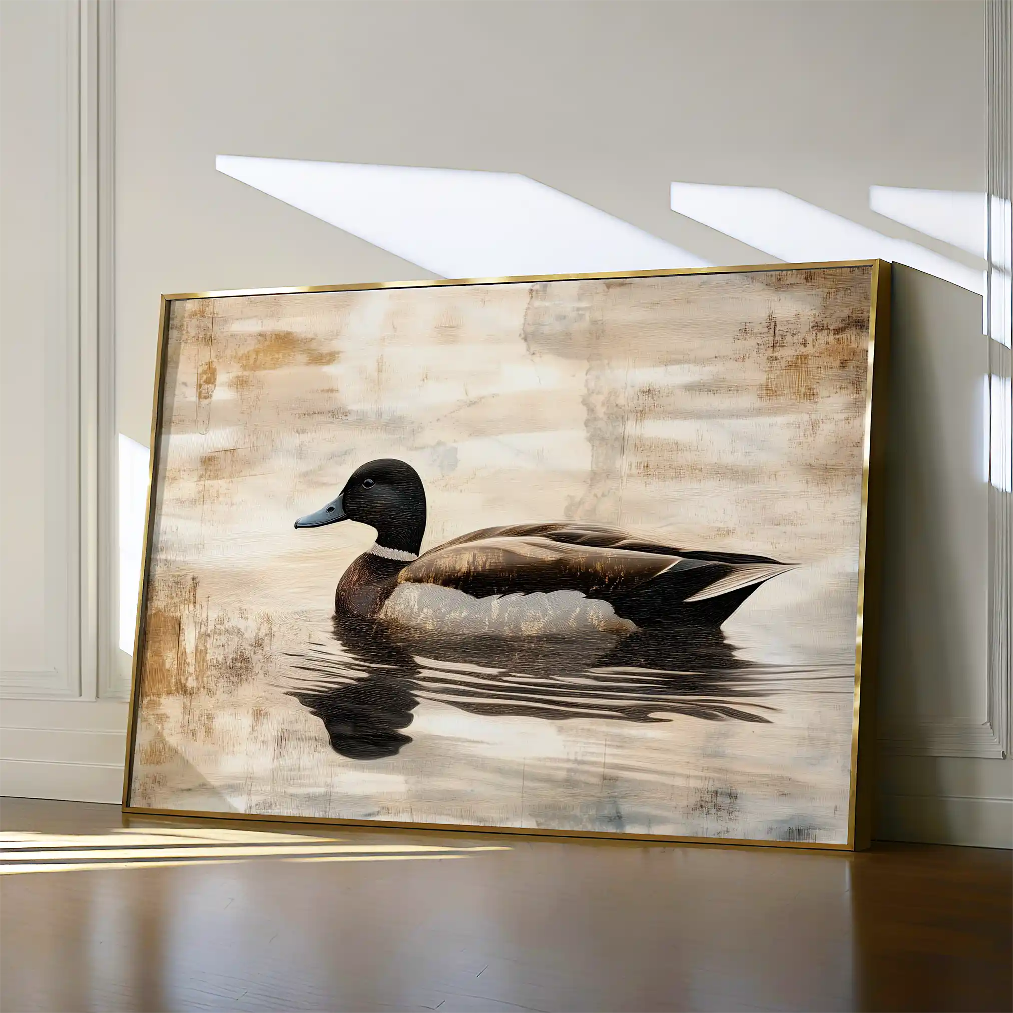 Animals 004 Canvas Art 60 x 40 cm / Black