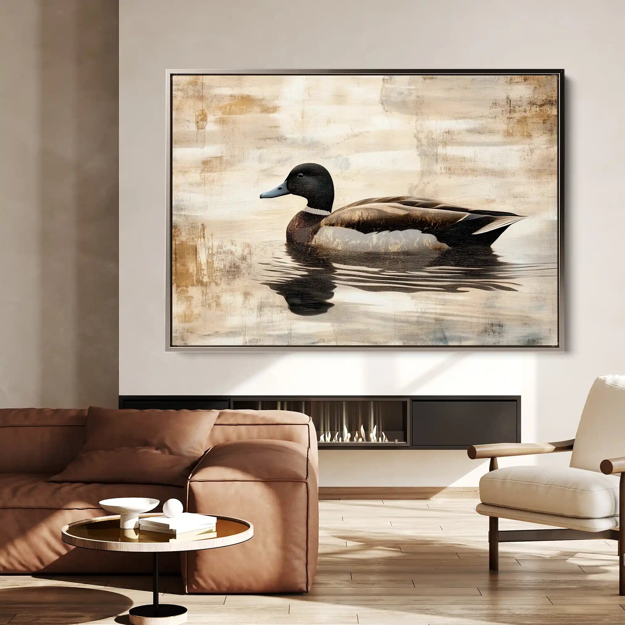Animals 004 Canvas Art 60 x 40 cm / Black