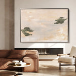 Abstract 004 Canvas Art 60 x 40 cm / Black