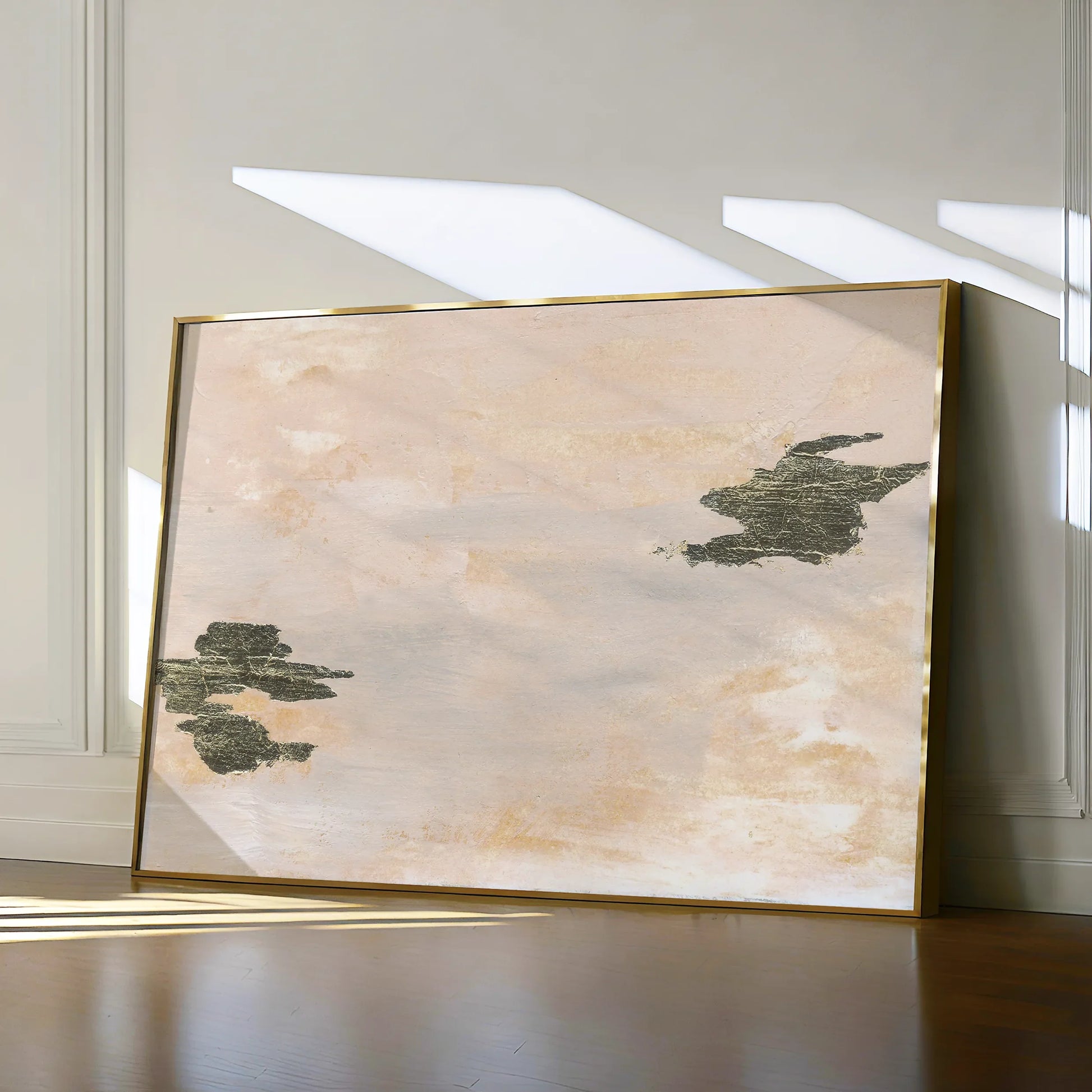 Abstract Canvas Wall Art WAD004-A 90 x 60 cm / Stretched on hidden frame