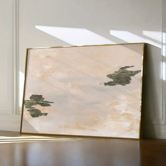 Abstract Canvas Wall Art WAD004-A 90 x 60 cm / Stretched on hidden frame