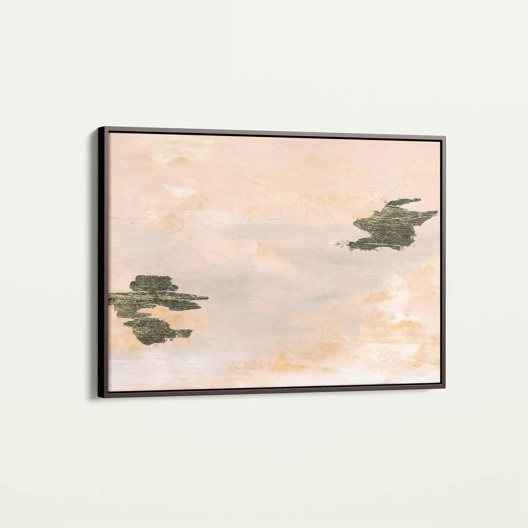 Abstract 004 Canvas Art 60 x 40 cm / Black