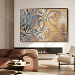 Islamic 004 Canvas Art 60 x 40 cm / Black