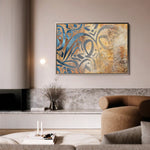 Islamic 004 Canvas Art 60 x 40 cm / Black