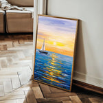 Landscape 004 Canvas Art 60 x 40 cm / Black