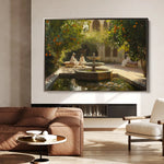 Orientalist 004 Canvas Art 60 x 40 cm / Black