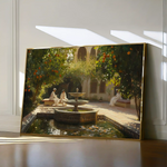 Orientalist 004 Canvas Art 60 x 40 cm / Black