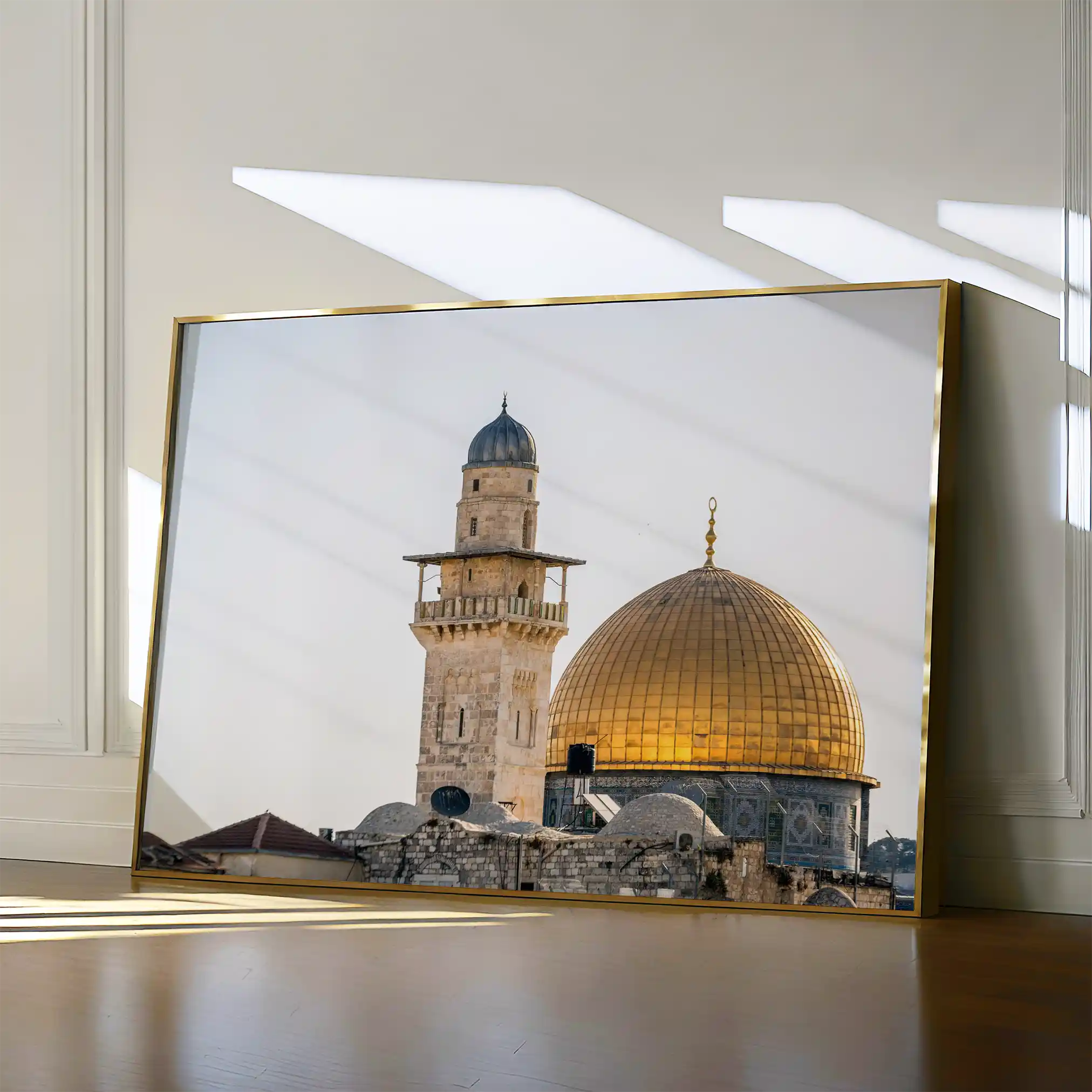 Palestine 004 Canvas Art 60 x 40 cm / Black