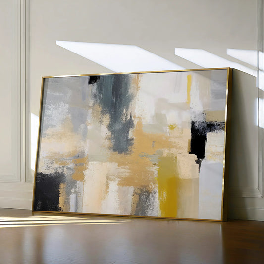 Abstract Canvas Wall Art WAD005-A 90 x 60 cm / Stretched on hidden frame