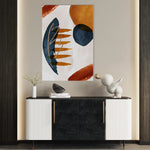 Boho 005 Canvas Art 60 x 40 cm / Black
