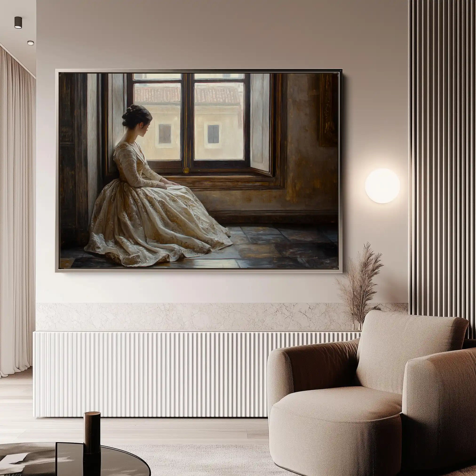 Classic 005 Canvas Art 60 x 40 cm / Black
