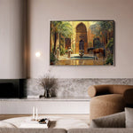 Orientalist 005 Canvas Art 60 x 40 cm / Black