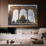 Palestine 005 Canvas Art 60 x 40 cm / Black