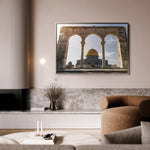 Palestine 005 Canvas Art 60 x 40 cm / Black