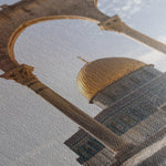 Palestine 005 Canvas Art 60 x 40 cm / Black