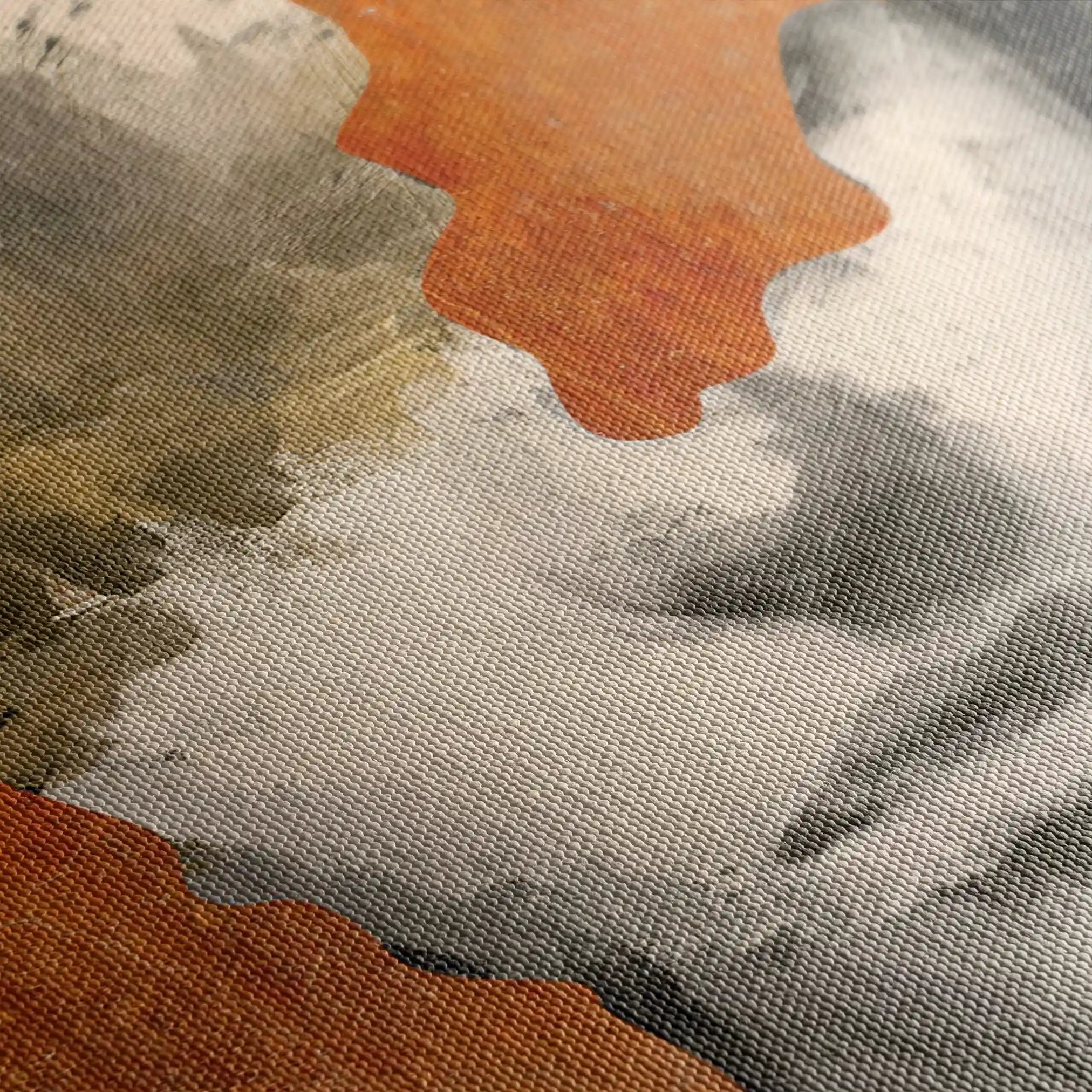 Portrait 005 Canvas Art 60 x 40 cm / Black