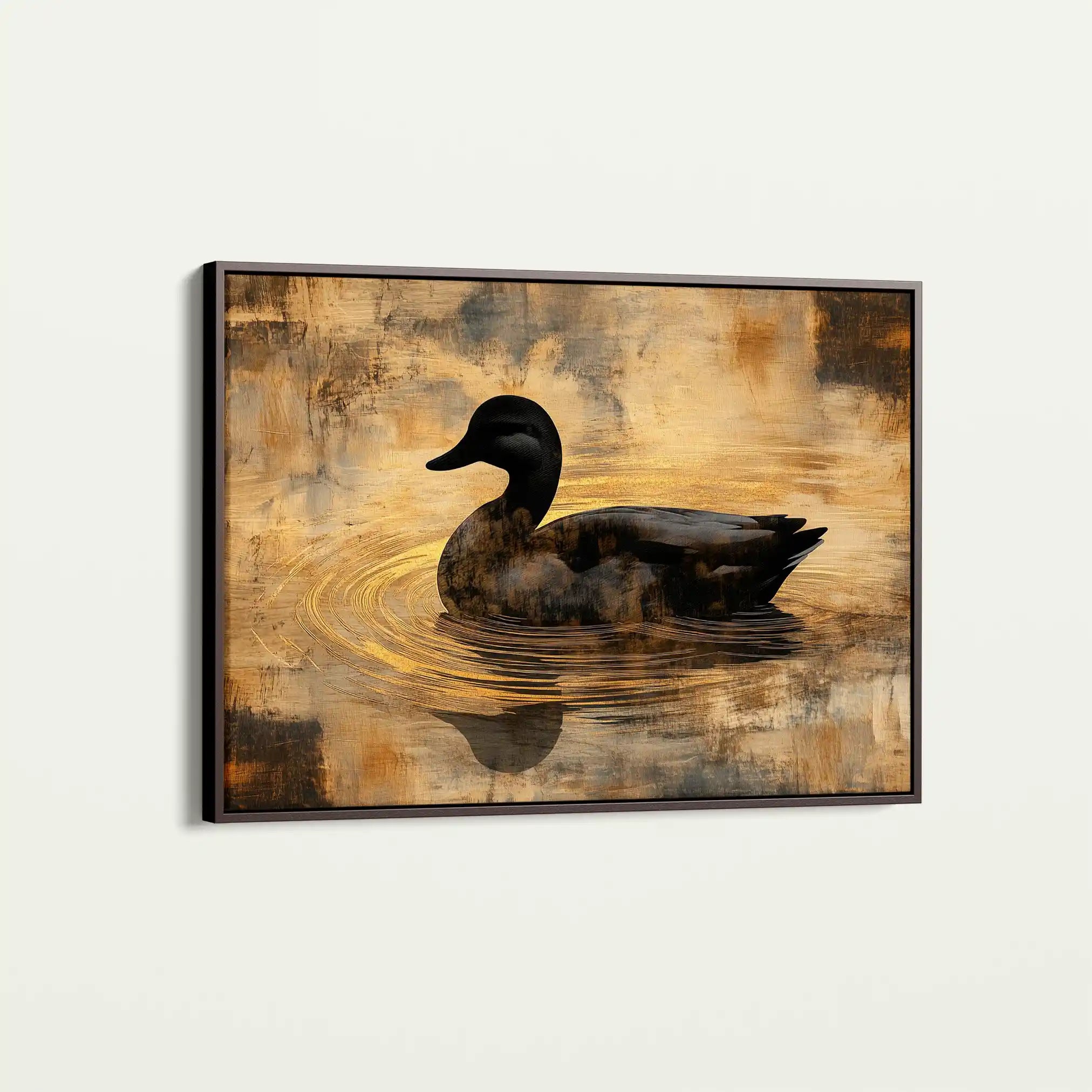 Animals 006 Canvas Art 60 x 40 cm / Black