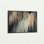 Abstract 006 Canvas Art 60 x 40 cm / Black