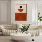 Boho 006 Canvas Art 60 x 40 cm / Black