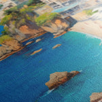 Landscape 006 Canvas Art 60 x 40 cm / Black